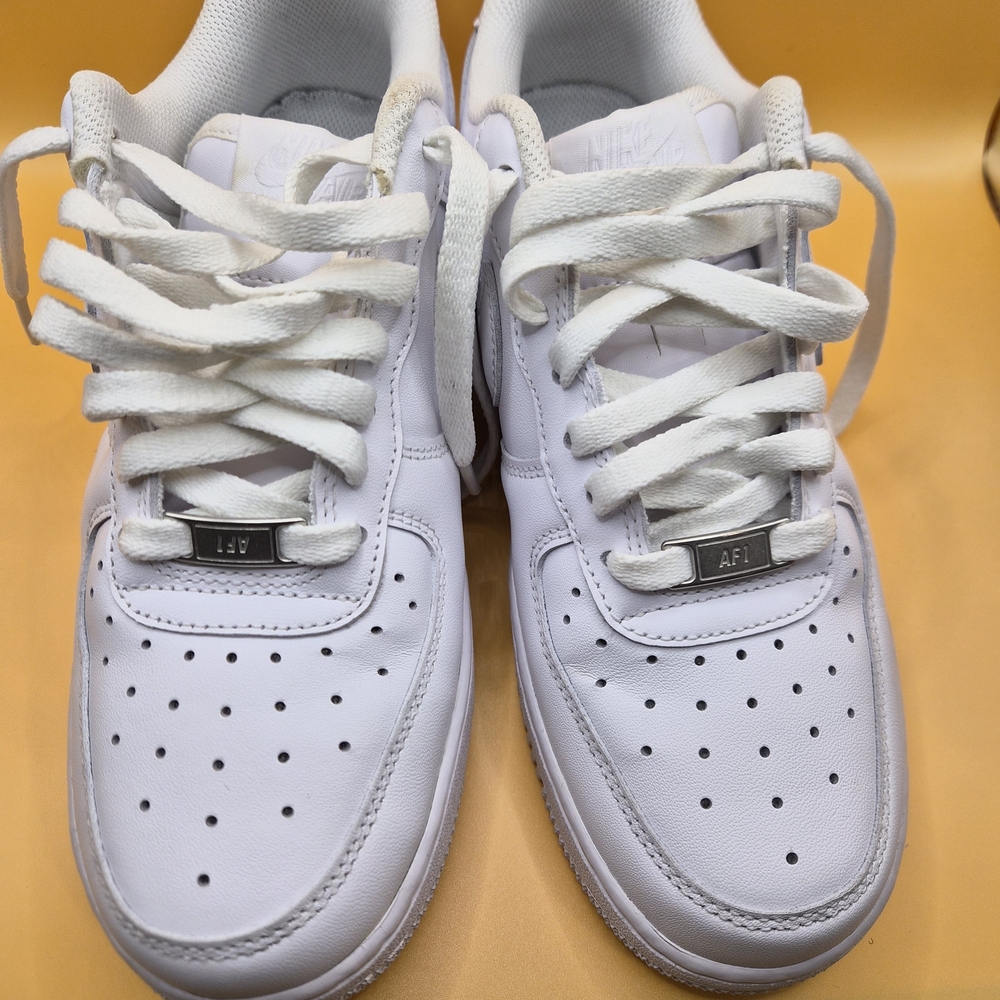 White Nike Air Force 1 Sneakers